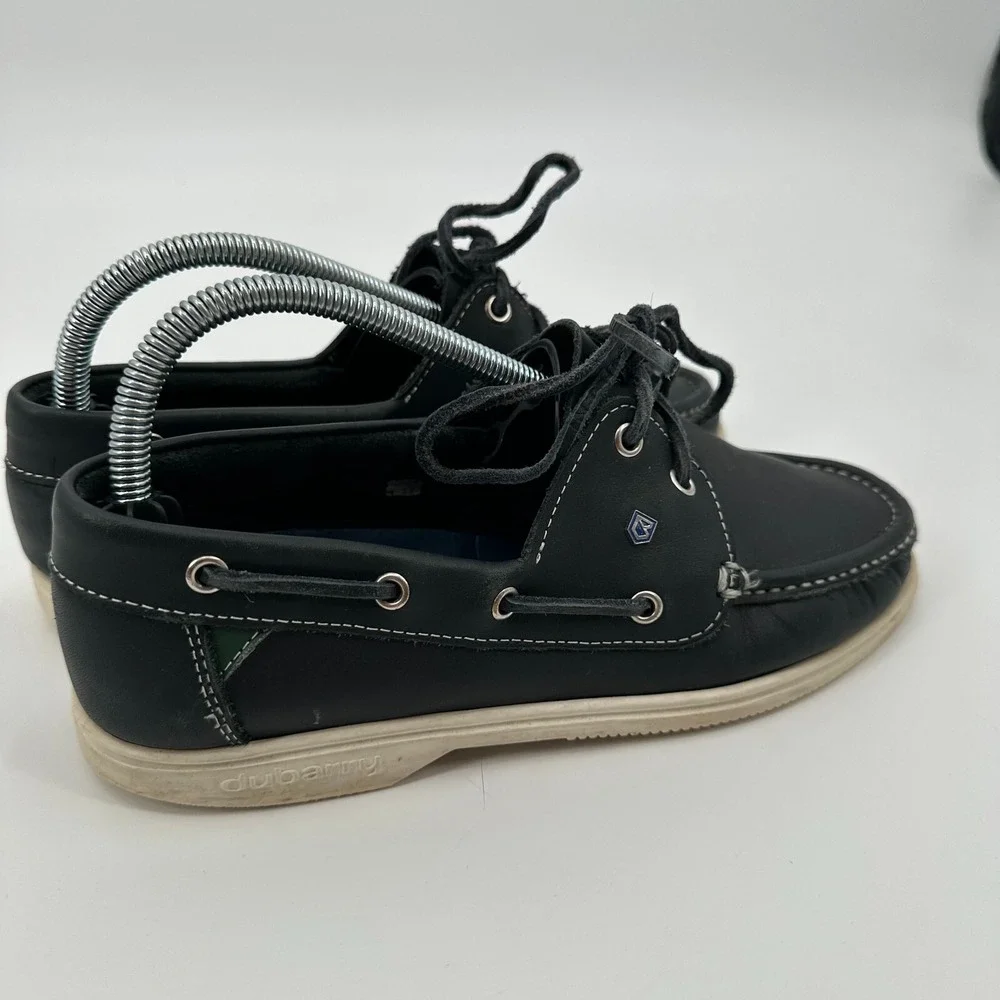 Dubarry‎ of Ireland Admirals Deck Shoes Womens Size 6 Blue Two Eye Soft Durable